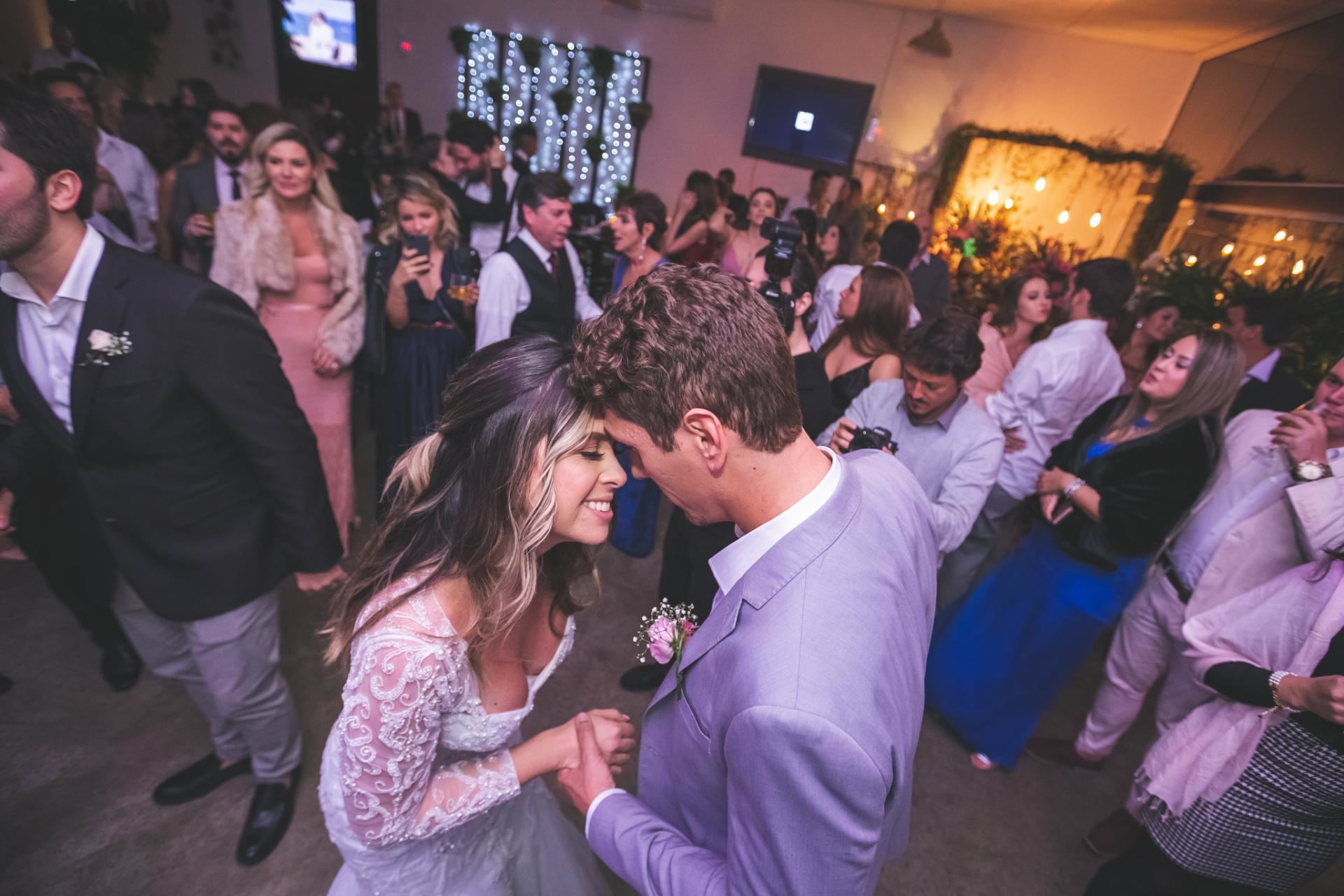 Casamento no Porto Grill Restaurante com vista para a Praia Brava