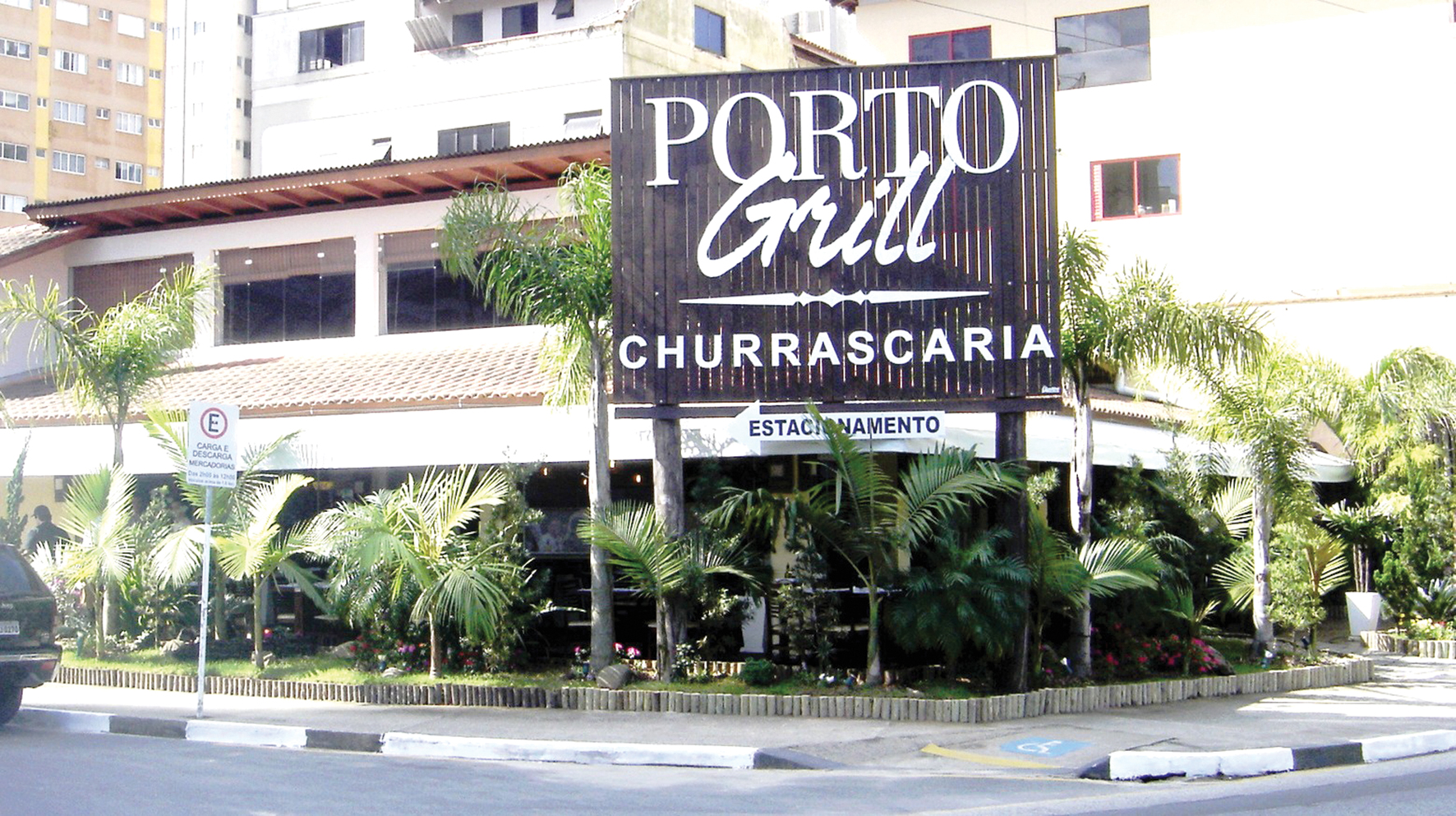 Fachada Porto Grill Churrascaria — endereço original
